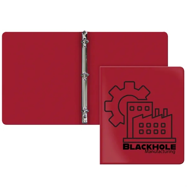 1/2" round three ring binder made of poly that's durable, long-lasting,... from ASI 54040 Fey Promo / Fey Binders and Organization Solutions