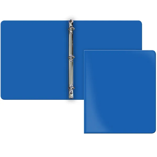 1/2" round three ring binder made of poly that's durable, long-lasting,... from ASI 54040 Fey Promo / Fey Binders and Organization Solutions