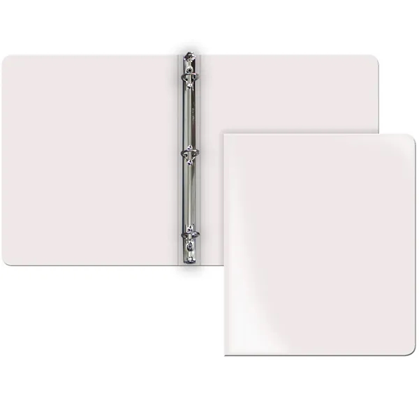 1/2" round three ring binder made of poly that's durable, long-lasting,... from ASI 54040 Fey Promo / Fey Binders and Organization Solutions