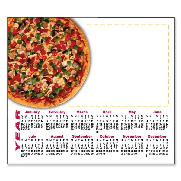Small, flexible, non-toxic, 20 mil magnetic calendar measuring 3.5"H x 4"W... from ASI 54040 Fey Promo / Magna-Tel by Fey