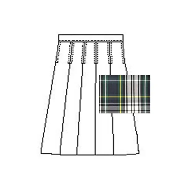 A+ Uniforms - Girls' Model 43 Blend Plaid Skirt... from ASI 86018 Scrub Authority / Uniform Stores
