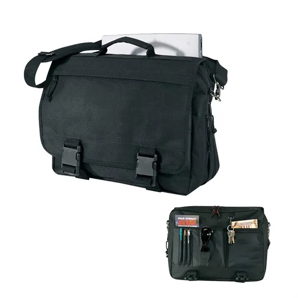 Poly expandable computer briefcase bag.... from ASI 31517 Admart Products / Admart Line