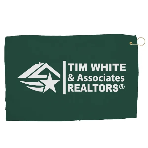 8" x 12" Screened imprint on our super soft microfiber golf... from ASI 38120 Ball Pro / Diversified Quality Kitchenware