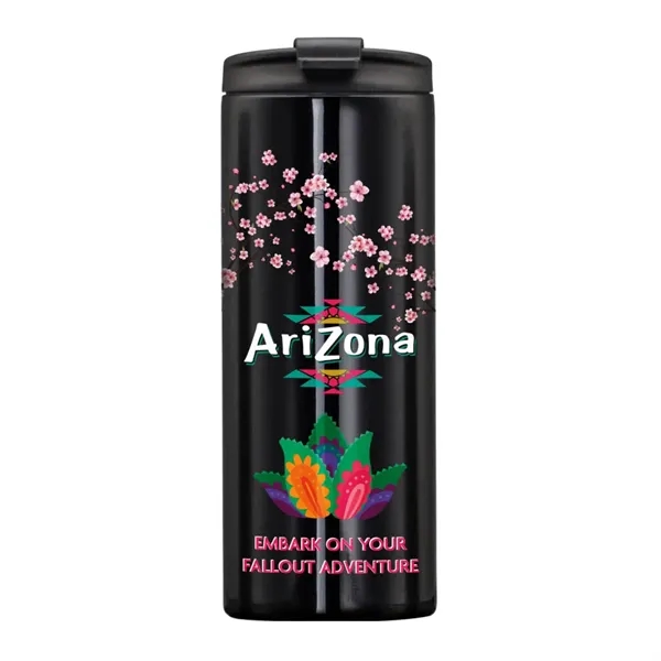 Sleek and slender stainless steel travel tumbler... from ASI 84592 St Regis Group