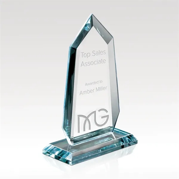 Cut and polished starphire glass award.... from ASI 93986 Visions/Awardcraft / Visions Awards