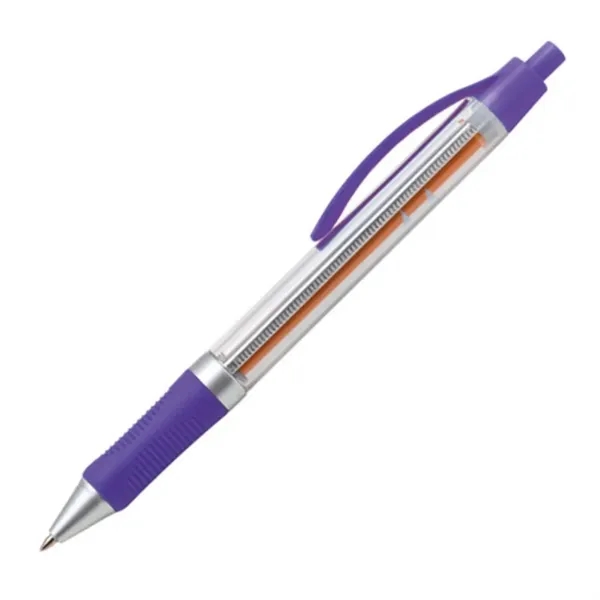 Combination ballpoint pen and full color pullout ad sheet with comfort... from ASI 84592 St Regis Group