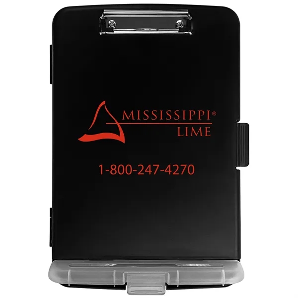 ClipVault is a durable clipboard for offices, construction, and schools. Holds... from ASI 64845 Kin Image Inc / Himmers International Inc. DBA Kin Image Inc