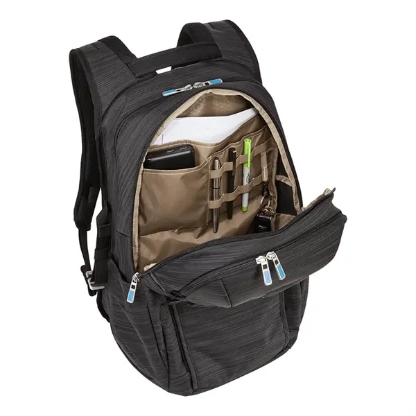 A contemporary and practical backpack with plenty of organization and storage... from ASI 61005 Hirsch Gift Inc
