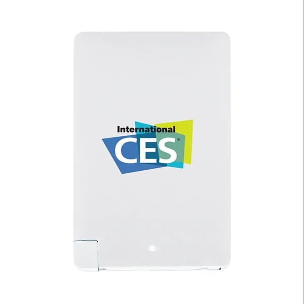 2500 mAh Portable Power Bank with a slim card shape which... from ASI 30112 ACE Products
