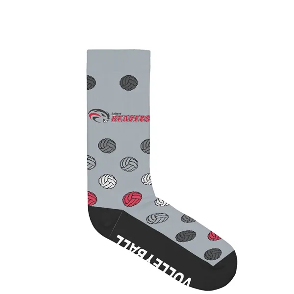 5 day turnaround. Complimentary mockups and design support. Made in USA.... from ASI 88072 Sock Club Enterprises LLC