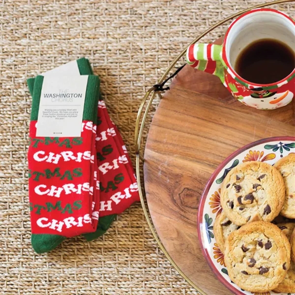 Christmas athletic socks.... from ASI 88072 Sock Club Enterprises LLC