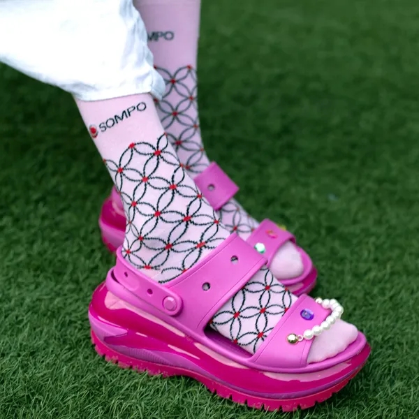 5 day turnaround. Complimentary mockups and design support. Made in USA.... from ASI 88072 Sock Club Enterprises LLC