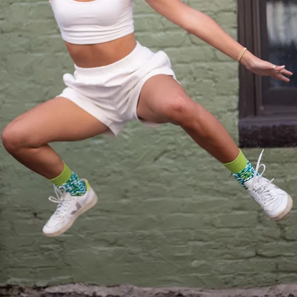 5 day turnaround. Complimentary mockups and design support. Made in USA.... from ASI 88072 Sock Club Enterprises LLC