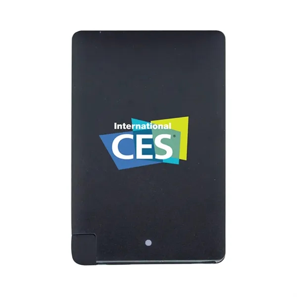 2500 mAh Portable Power Bank with a slim card shape which... from ASI 30112 ACE Products