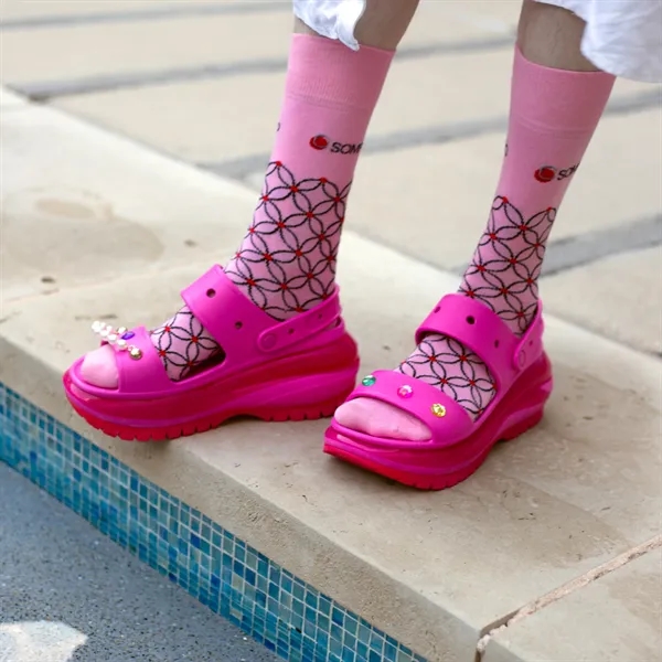 5 day turnaround. Complimentary mockups and design support. Made in USA.... from ASI 88072 Sock Club Enterprises LLC