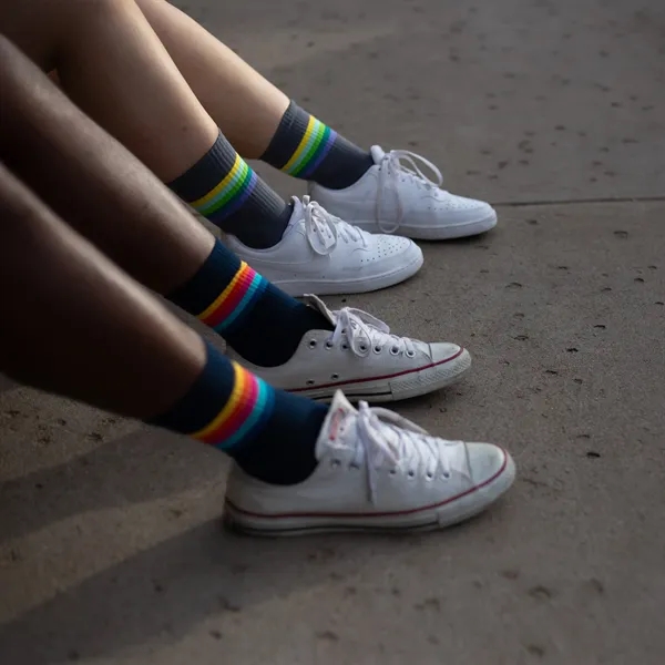 5 day turnaround. Complimentary mockups and design support. Made in USA.... from ASI 88072 Sock Club Enterprises LLC