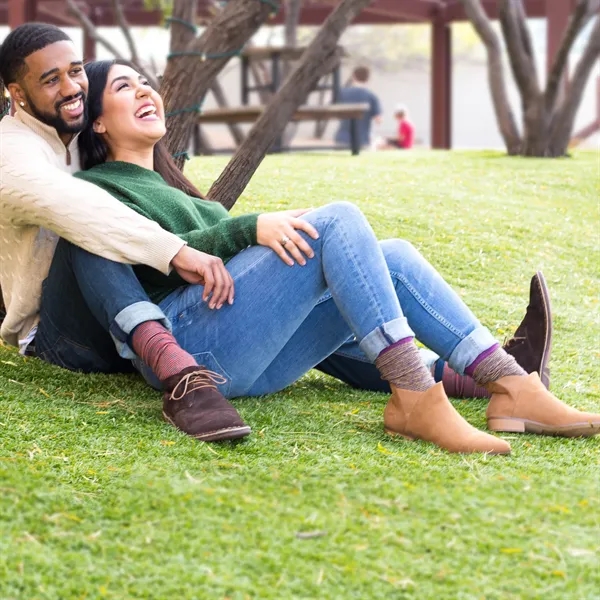 5 day turnaround. Complimentary mockups and design support. Made in USA.... from ASI 88072 Sock Club Enterprises LLC