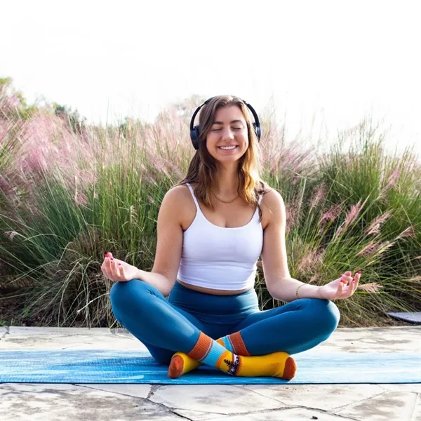 5 day turnaround. Complimentary mockups and design support. Made in USA.... from ASI 88072 Sock Club Enterprises LLC