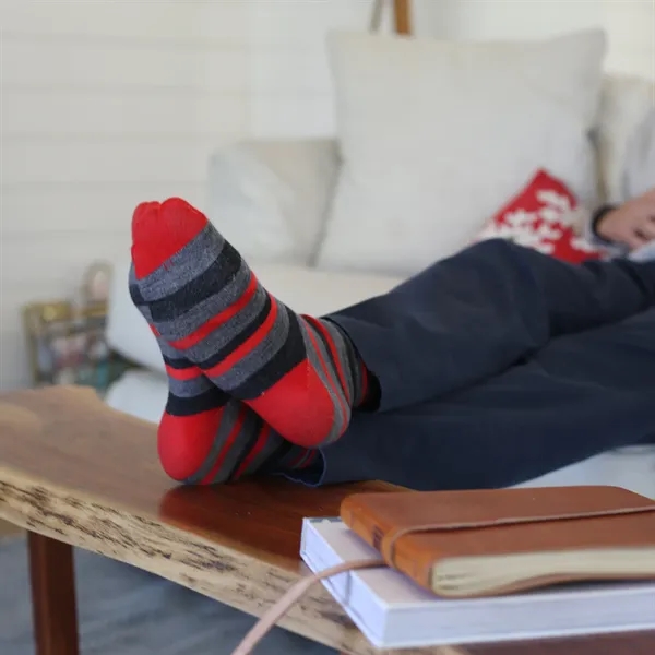 5 day turnaround. Complimentary mockups and design support. Made in USA.... from ASI 88072 Sock Club Enterprises LLC