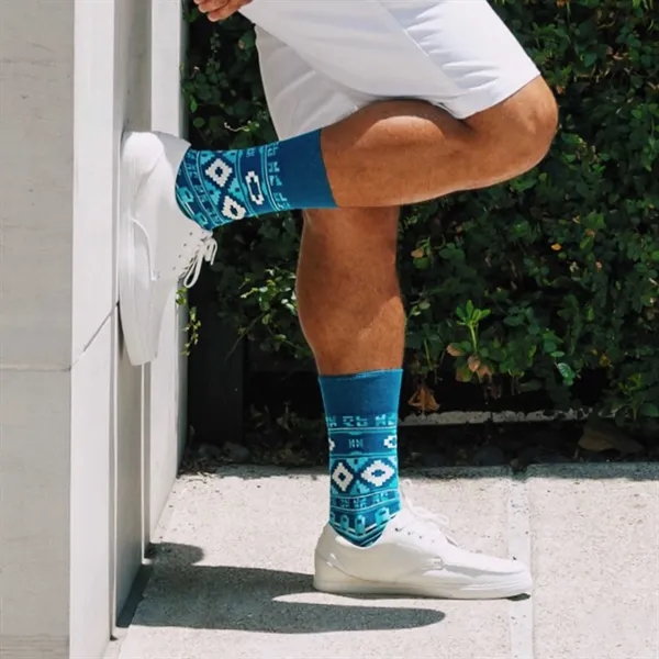 5 day turnaround. Complimentary mockups and design support. Made in USA.... from ASI 88072 Sock Club Enterprises LLC