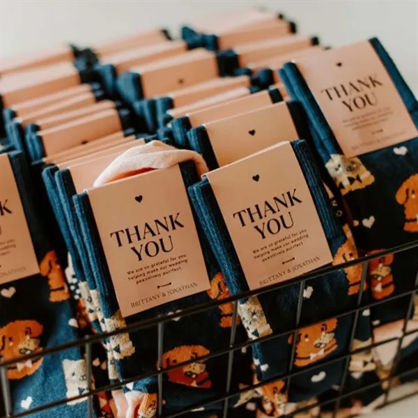 5 day turnaround. Complimentary mockups and design support. Made in USA.... from ASI 88072 Sock Club Enterprises LLC