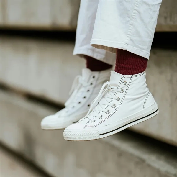 5 day turnaround. Complimentary mockups and design support. Made in USA.... from ASI 88072 Sock Club Enterprises LLC