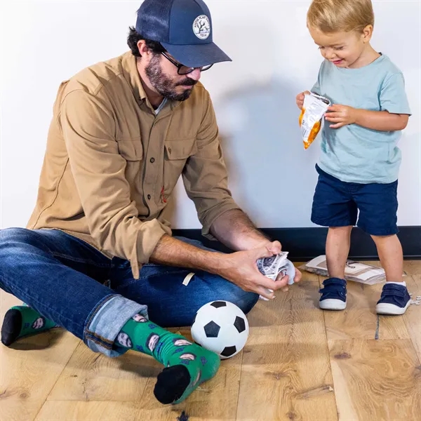 5 day turnaround. Complimentary mockups and design support. Made in USA.... from ASI 88072 Sock Club Enterprises LLC