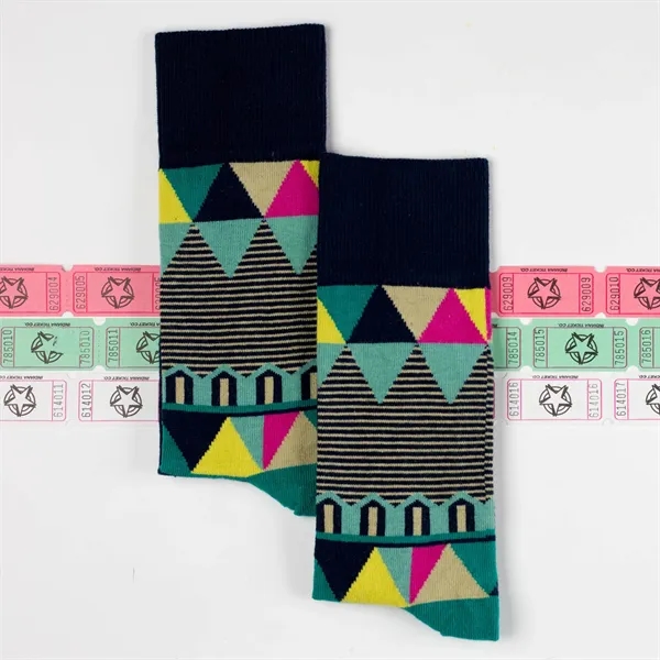 5 day turnaround. Complimentary mockups and design support. Made in USA.... from ASI 88072 Sock Club Enterprises LLC