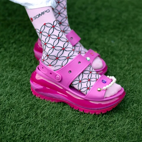 5 day turnaround. Complimentary mockups and design support. Made in USA.... from ASI 88072 Sock Club Enterprises LLC