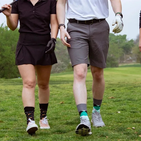 5 day turnaround. Complimentary mockups and design support. Made in USA.... from ASI 88072 Sock Club Enterprises LLC