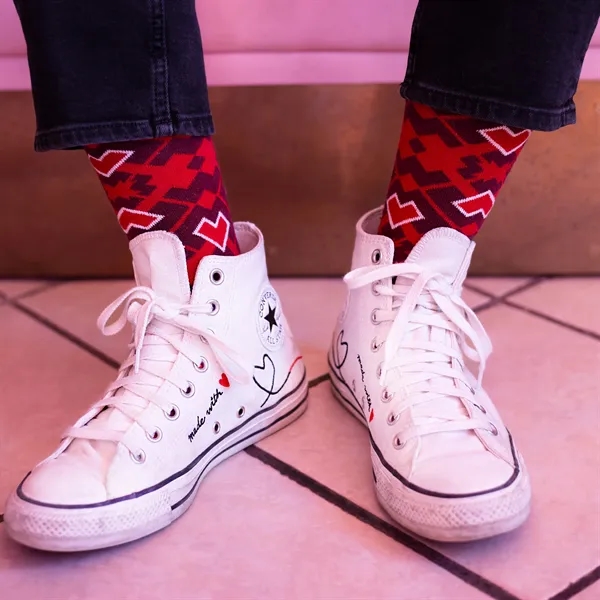 5 day turnaround. Complimentary mockups and design support. Made in USA.... from ASI 88072 Sock Club Enterprises LLC