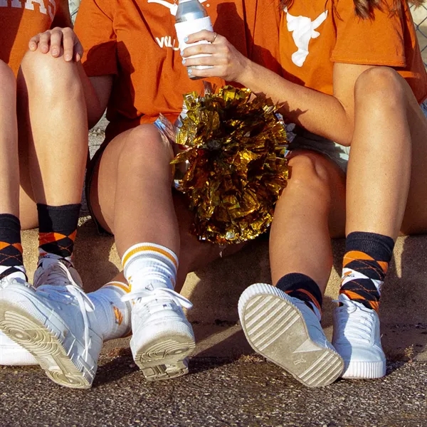 5 day turnaround. Complimentary mockups and design support. Made in USA.... from ASI 88072 Sock Club Enterprises LLC