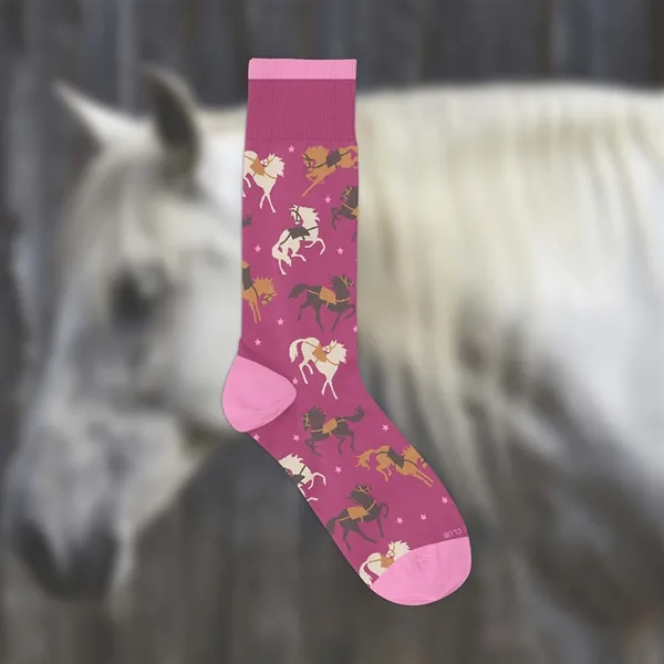 5 day turnaround. Complimentary mockups and design support. Made in USA.... from ASI 88072 Sock Club Enterprises LLC