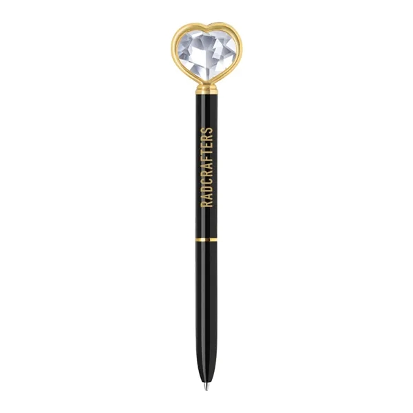 Heart-Shaped Crystal Pen... from ASI 31517 Admart Products / Admart Line
