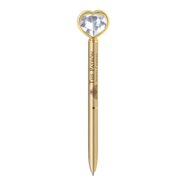 Heart-Shaped Crystal Pen... from ASI 31517 Admart Products / Admart Line