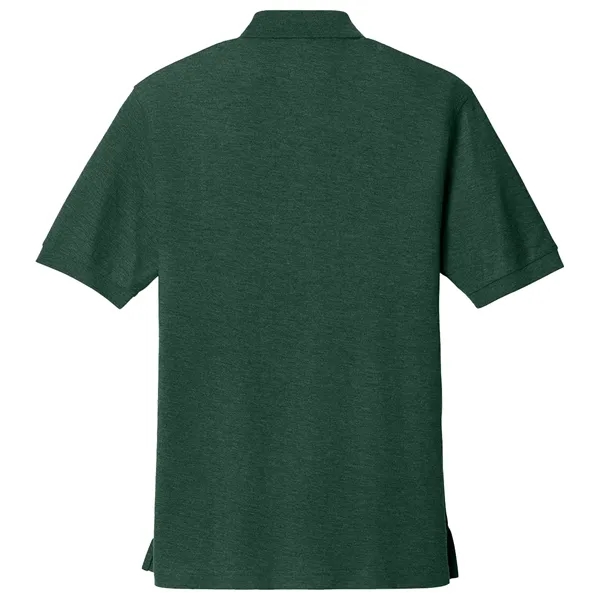 Men's pique knit Silk Touch sports shirt with flat-knit collar/cuffs, metal... from ASI 31260 AdCapitol