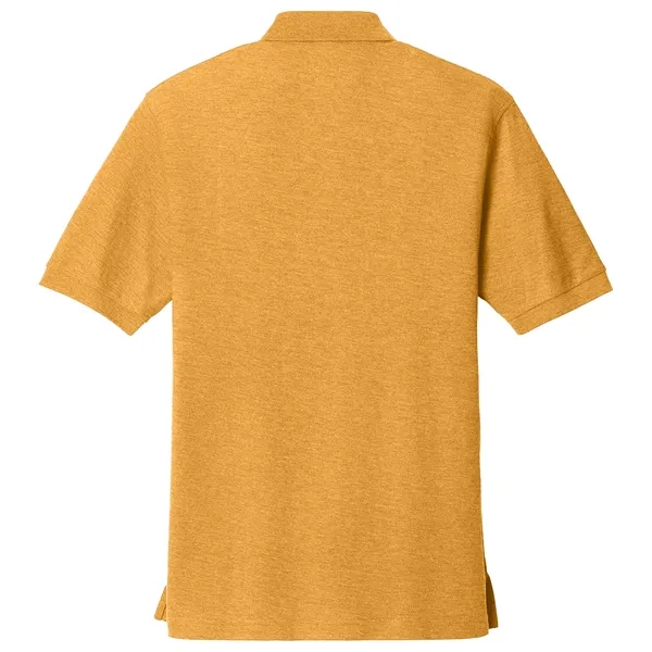 Men's pique knit Silk Touch sports shirt with flat-knit collar/cuffs, metal... from ASI 31260 AdCapitol