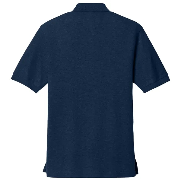 Men's pique knit Silk Touch sports shirt with flat-knit collar/cuffs, metal... from ASI 31260 AdCapitol