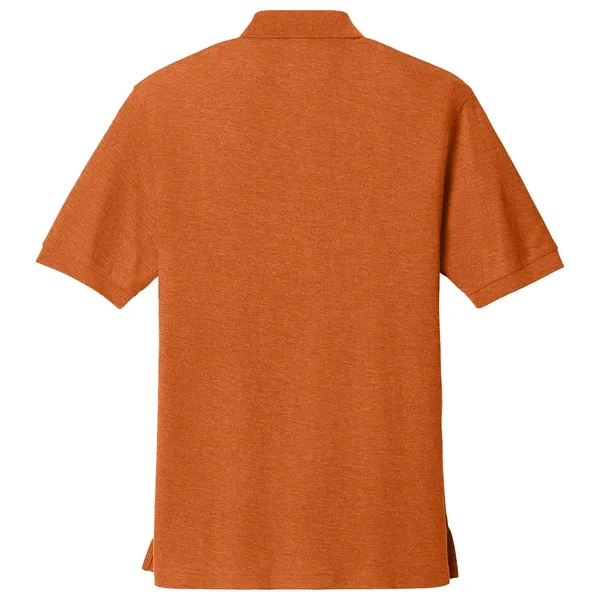 Men's pique knit Silk Touch sports shirt with flat-knit collar/cuffs, metal... from ASI 31260 AdCapitol