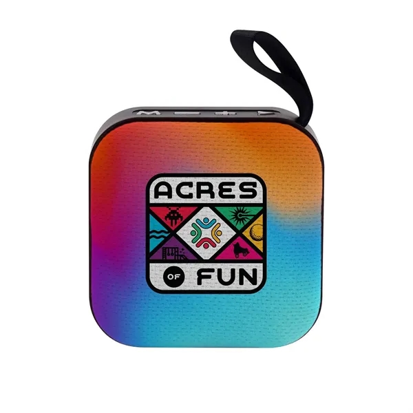Full Color Square Bluetooth Speaker... from ASI 30208 A P Specialties / AP Specialties