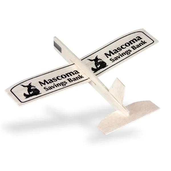 Balsa glider with 8" wingspan individually packaged in a sealed paper... from ASI 58630 Paul K Guillow Inc / Guillow Gliders GuillowGliders