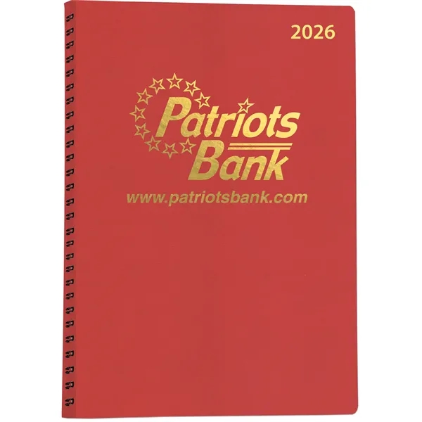 7" x 10" Flexible Leatherette Time Manager with foil stamped front... from ASI 50873 Drum-Line / Drum-line Inc