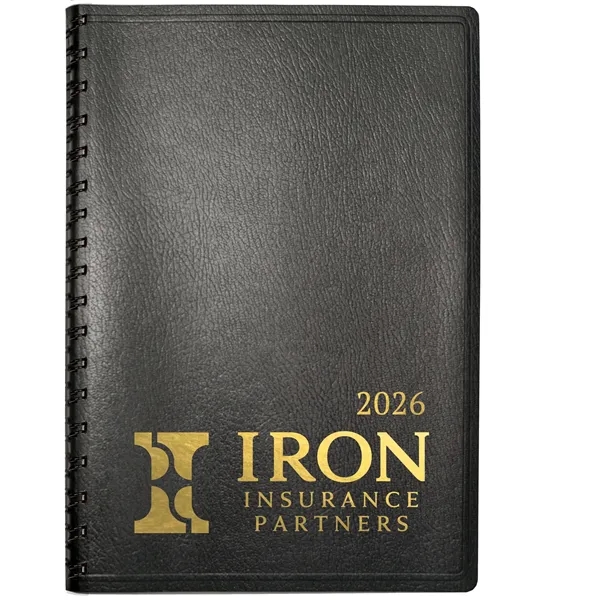 5" x 8" Flexible Leatherette Time Manager with foil stamped front... from ASI 50873 Drum-Line / Drum-line Inc