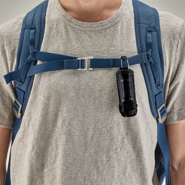 5" long LED rechargeable compact lantern and flashlight with a carabiner... from ASI 46170 Compass Industries Inc