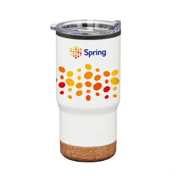 The Donana 20oz Tumber features a sliding lid closure, a cork... from ASI 84592 St Regis Group