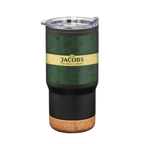 The Donana 20oz Tumber features a sliding lid closure, a cork... from ASI 84592 St Regis Group