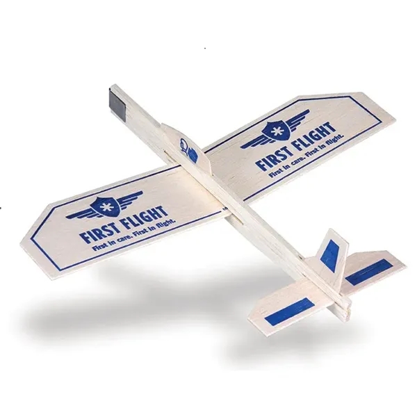 Balsa glider with 9" wingspan packed in a sealed paper bag... from ASI 58630 Paul K Guillow Inc / Guillow Gliders GuillowGliders