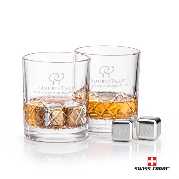 Swiss Force® S/S Ice Cubes & 2 Heceta OTR... from ASI 84592 St Regis Group