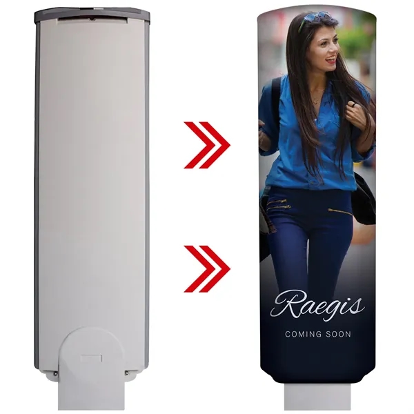 16" X 56" Digitally Printed Stretch Polyester Security Gate Cover... from ASI 80228 Quinn