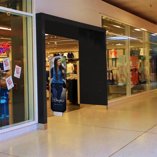 16" X 56" Digitally Printed Stretch Polyester Security Gate Cover... from ASI 80228 Quinn